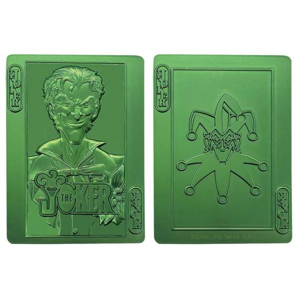 Lingote The Joker Playing Card Limited Edition DC Comics - Collector4u.com