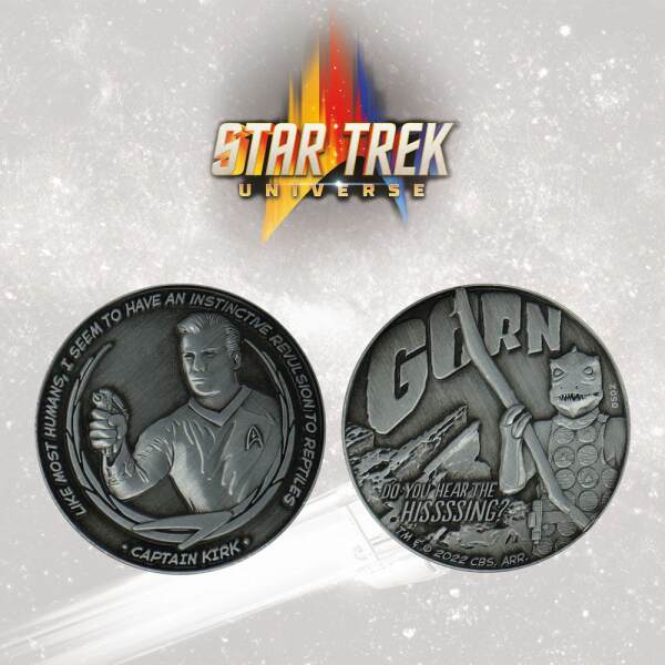 Moneda Captain Kirk and Gorn Star Trek Limited Edition FaNaTtik - Collector4u.com