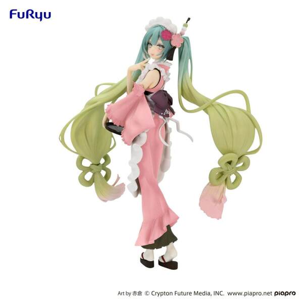 Estatua PVC Exceed Creative Hatsune Miku Matcha Green Tea Parfait Another Color Ver. Hatsune Miku 20 cm - Collector4u.com
