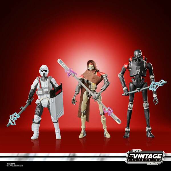 Pack de 3 Figuras 2022 Special Star Wars Jedi: Survivor Vintage Collection Gaming Greats 10 cm Hasbro - Collector4u.com