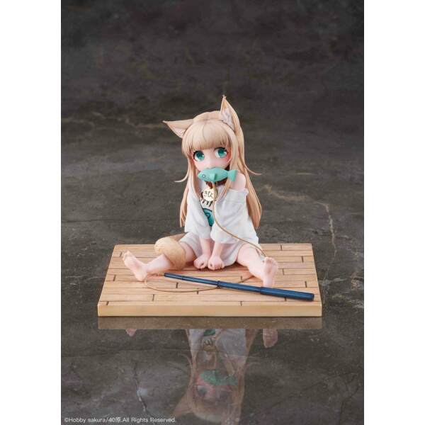 Estatua Kinako Sitting Fish My Cat Is a Kawaii Girl PVC 1/6 Ver. 14 cm - Collector4u.com