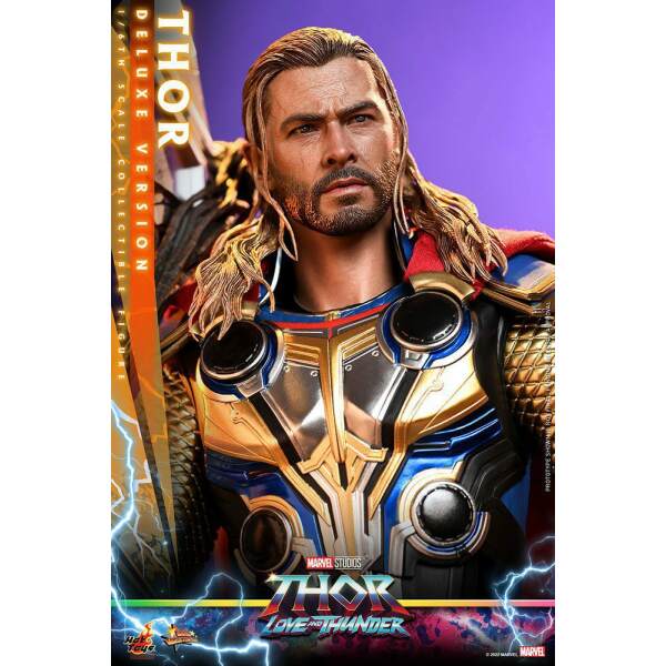 Figura Thor Masterpiece Thor: Love and Thunder 1/6 (Deluxe Version) 32 cm Hot Toys - Collector4u.com