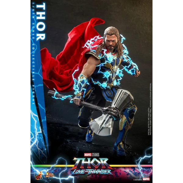 Figura Thor Masterpiece Thor: Love and Thunder 1/6 32 cm Hot Toys - Collector4u.com