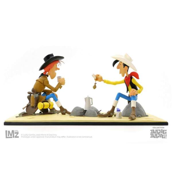 Estatua BANG BANG! Collection Lucky Luke & Calamity Jane 13 cm - Collector4u.com