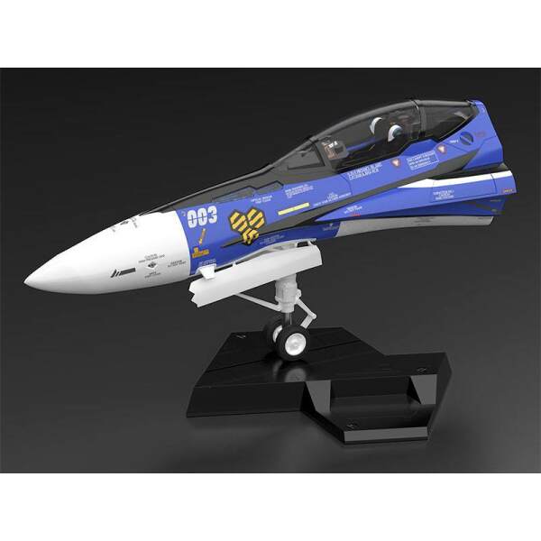 Maqueta VF-25G (Michael Blanc’s Fighter) Macross Frontier MF-61: minimum factory Fighter Nose Collection 34 cm