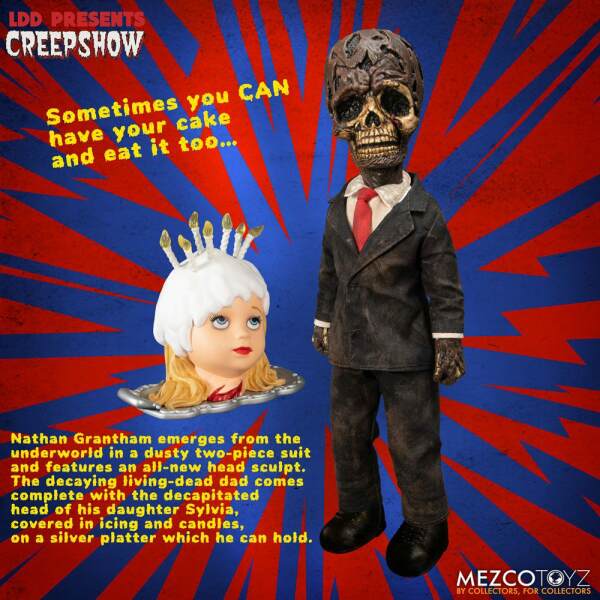 Muñeco Nathan Grantham Creepshow (1982): Father’s Day Living Dead Dolls 25 cm - Collector4u.com