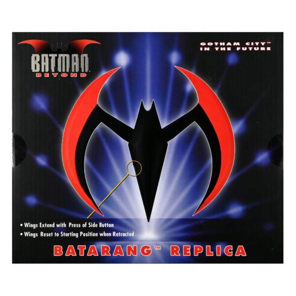 Batarang rojo Batman Beyond Réplica 1/1 20 cm - Collector4u.com