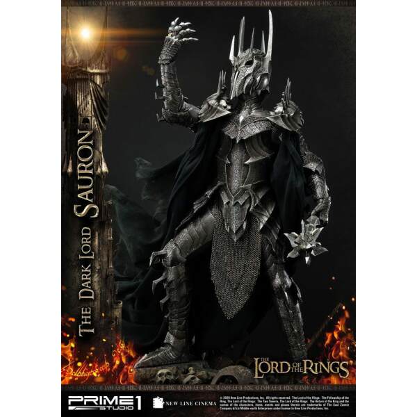 Estatua The Dark Lord Sauron El Señor de los Anillos 1/4 109 cm - Collector4u.com