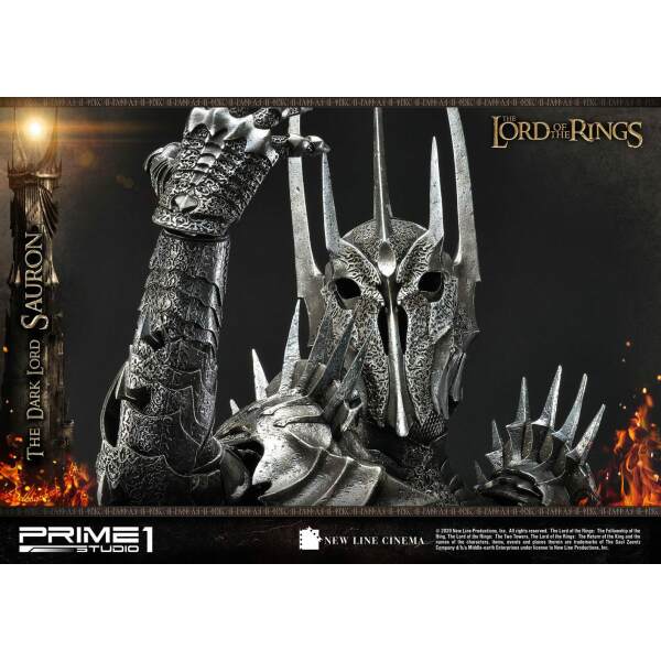 Estatua The Dark Lord Sauron El Señor de los Anillos 1/4 109 cm - Collector4u.com
