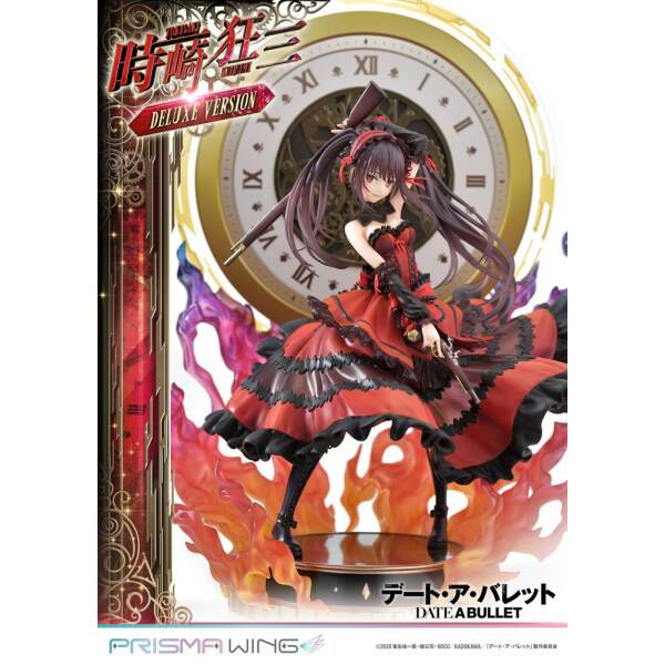 Estatua Prisma Wing Kurumi Tokisaki Deluxe Version Date A Live Fragment: Date A Bullet PVC 1/7 37 cm - Collector4u.com