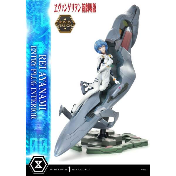 Estatua Rei Ayanami Bonus Version Rebuild of Evangelion 1/4 66 cm - Collector4u.com