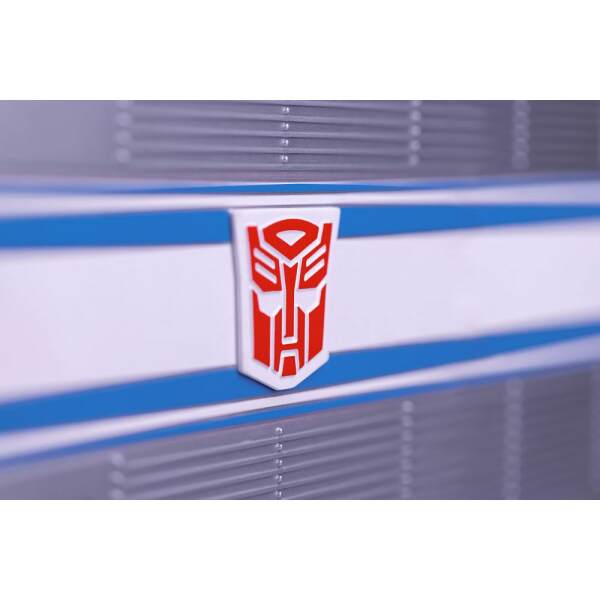 Robot interactivo auto-transformable Optimus Prime Transformers Flagship Trailer Kit 91 cm Robosen - Collector4u.com