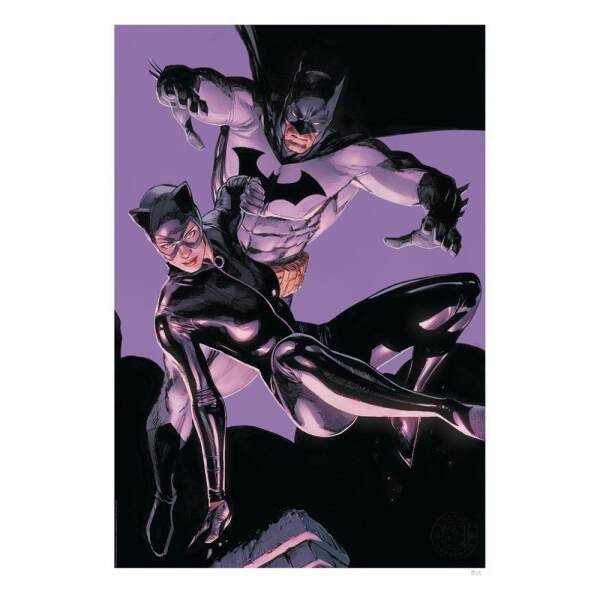 DC Comics Litografia The Bat and The Cat 46 x 61 cm - Collector4u.com