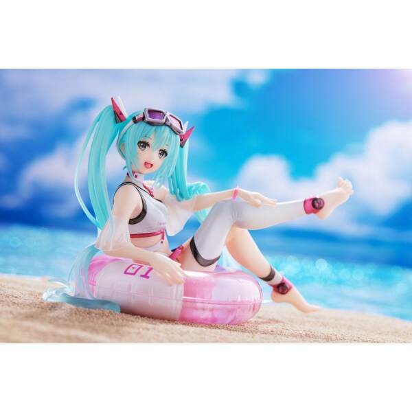 Estatua Hatsune Miku Aqua Float Girls Hatsune Miku Wonderland PVC 18 cm - Collector4u.com