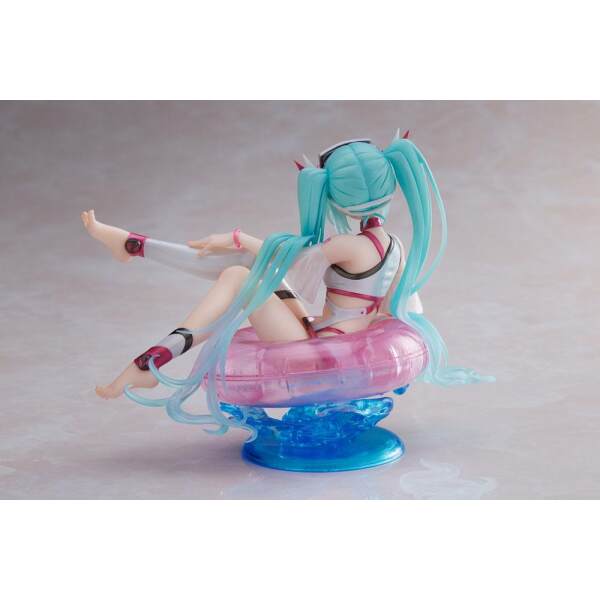 Estatua Hatsune Miku Aqua Float Girls Hatsune Miku Wonderland PVC 18 cm - Collector4u.com