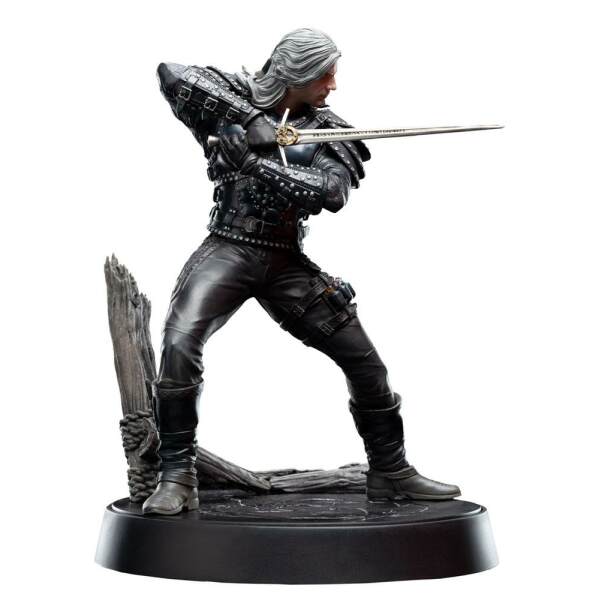 Estatua Geralt of Rivia The Witcher Figures of Fandom PVC 24 cm Weta - Collector4u.com