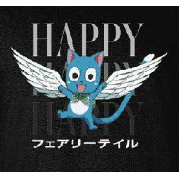 Camiseta Happy Happy Happy talla XL Fairy Tail - Collector4u.com