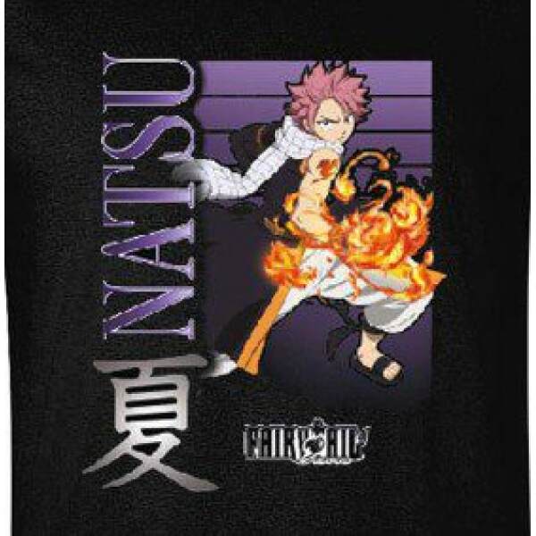Camiseta Natsu Kanji talla S Fairy Tail - Collector4u.com