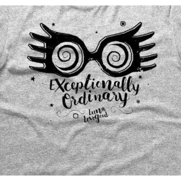 Camiseta Exceptionally Ordinary talla S Harry Potter