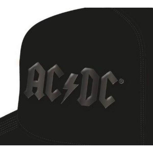Gorra Snapback Shiny Black Logo ACDC - Collector4u.com