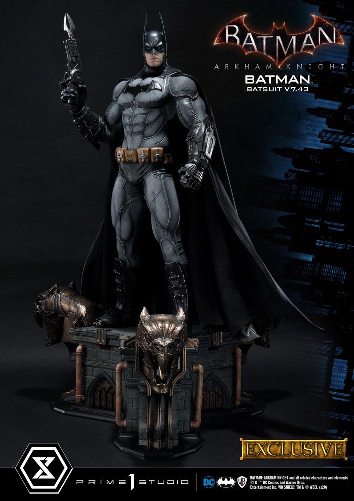 Batman Arkham Knight Estatuas 1/3 Batman Batsuit v7.43 Regular & Exclusive 86 cm Surtido (3)