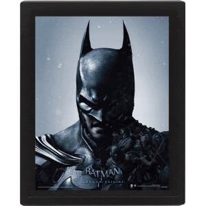 Batman Arkham Origins Set De 3 Posteres Efecto 3d Enmarcado Batman Vs Joker 26 X 20 Cm 3