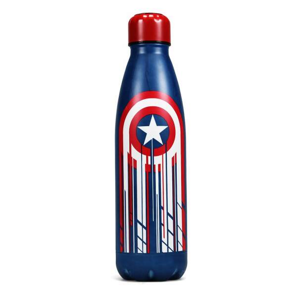 Botella De Agua Captain America Marvel