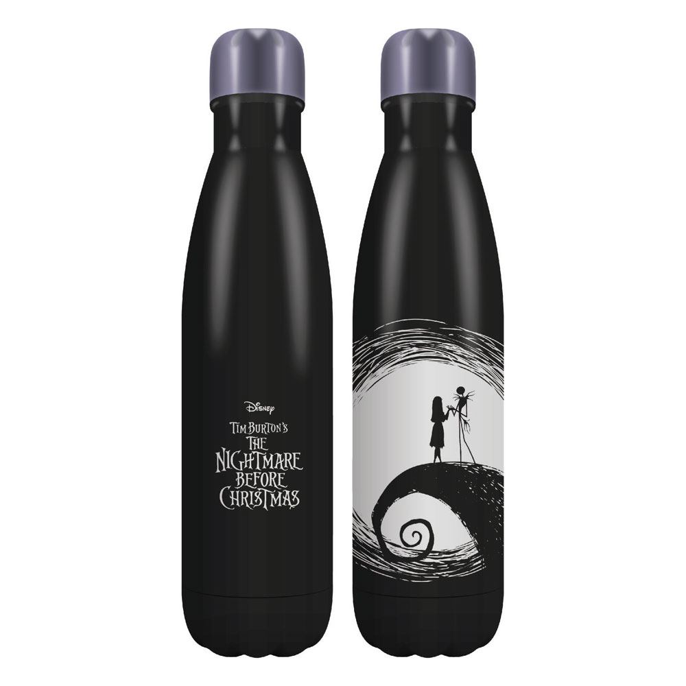 Botella de Agua In front of the moon The Nightmare Before Christmas