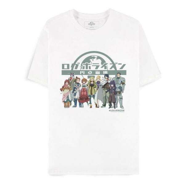 Camiseta Shiroe And The Rest Of The Gang Talla Xl Log Horizon