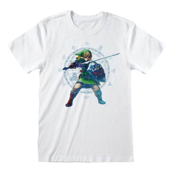 Camiseta Skyward Sword Pose Talla M Legend Of Zelda