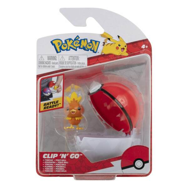 Clip’n’Go Poké Balls Wave 11 Torchic & Poké Ball Pokémon - Collector4u.com