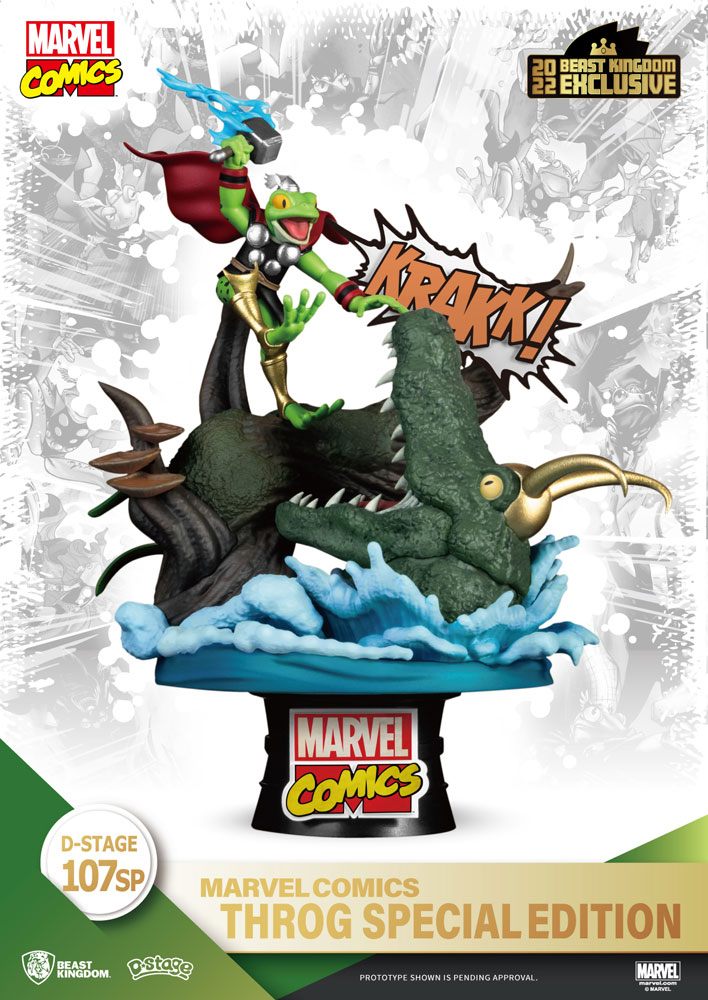 Diorama PVC D-Stage Throg  Marvel Comics 17 cm Beast Kingdom Toys