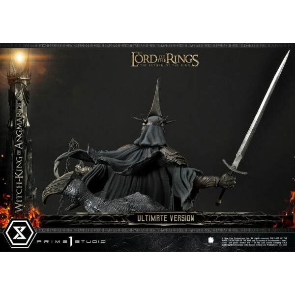 Estatua The Witch King of Angmar El Señor de los Anillos 1/4 Ultimate Version 70 cm - Collector4u.com