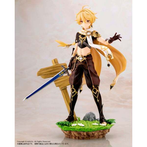 Estatua Aether Bonus Edition Genshin Impact PVC 1/7 27 cm