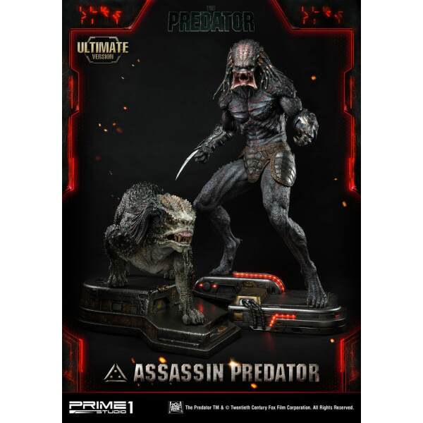Estatua Assassin Predator Ultimate Version El Depredador 1 4 93 Cm