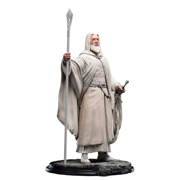Estatua Gandalf the White Classic Series El Señor de los Anillos 1/6 37 cm - Collector4u.com