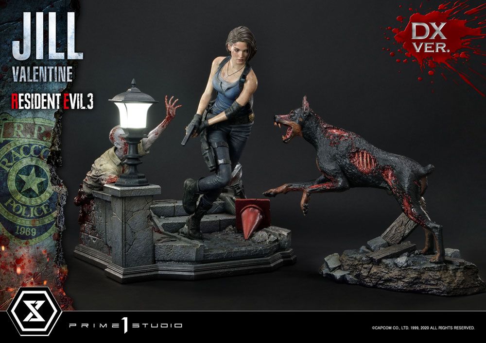 Estatua Jill Valentine Deluxe Version Resident Evil 3 1 4 50 Cm