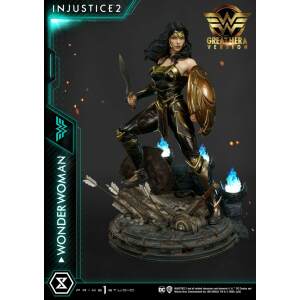 Estatua Wonder Woman Great Hera Version Injustice 2 1 4 53 Cm
