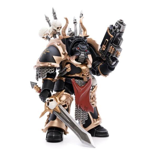 Figura Black Legion Brother Gnarl Warhammer 40k 1 18 17 Cm