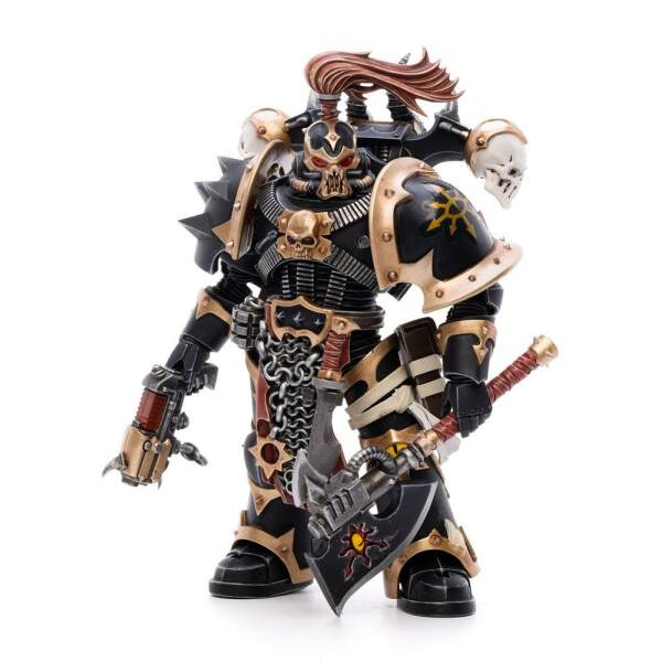 Figura Black Legion Brother Narghast Warhammer 40k 1 18 14 Cm