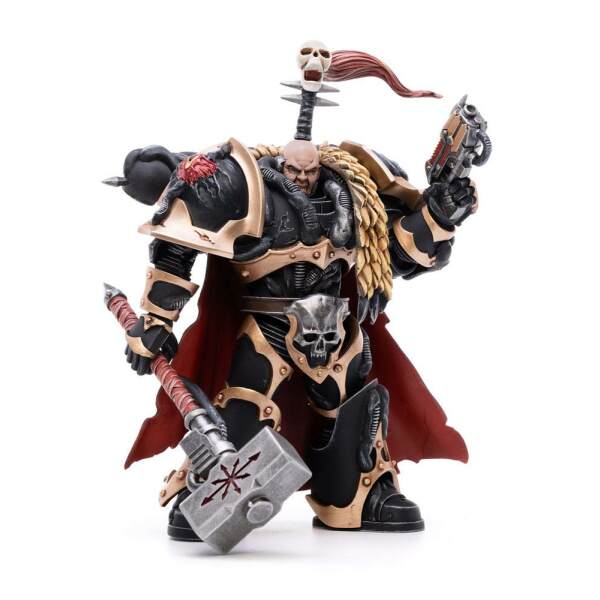 Figura Black Legion Chaos Lord Khalos The Ravager Warhammer 40k 1 18 16 Cm