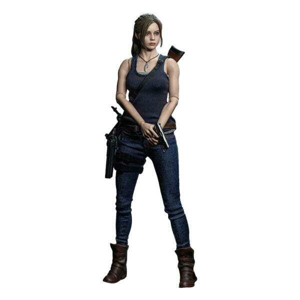 Figura Claire Redfield Collector Edition Death Gas Station Resident Evil 1 6 30 Cm