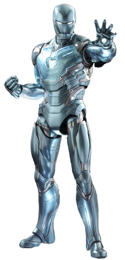 Figura Diecast 1 6 Iron Man Mark Lxxxv Vengadores Endgame Holographic Version 2022 Toy Fair Exclusive 33 Cm