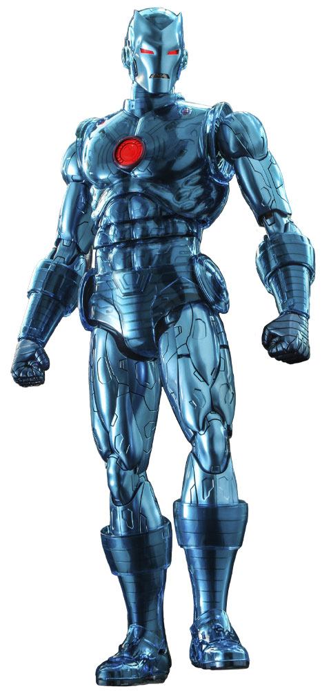 Figura Iron Man Stealth Armor Hot Toys Exclusive Marvel Comics Diecast 1 6 33 Cm
