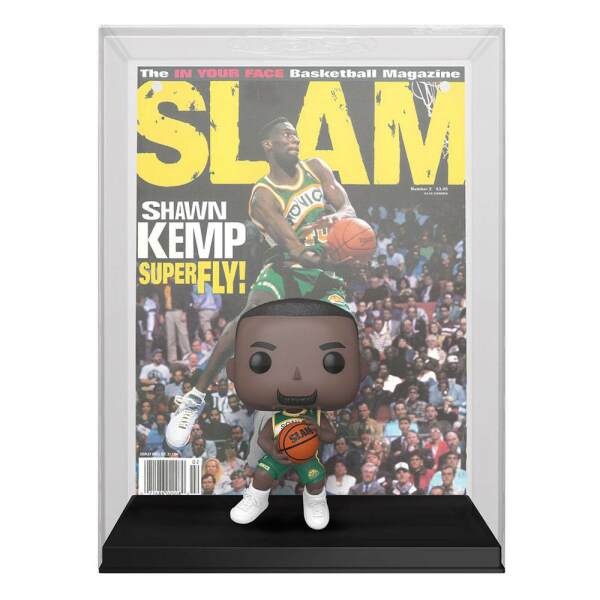 Funko Shawn Kemp Slam Magazin Nba Cover Pop Basketball Vinyl Figura 9 Cm
