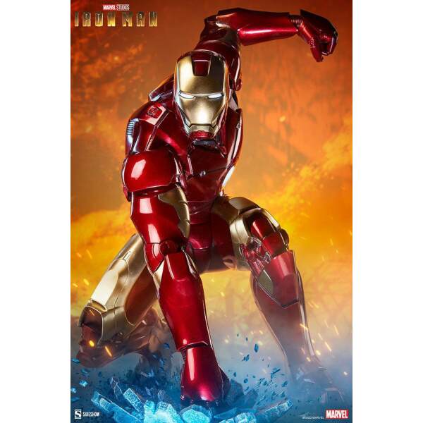 Iron Man Mark III 41 cm Iron Man Maquette - Collector4u.com