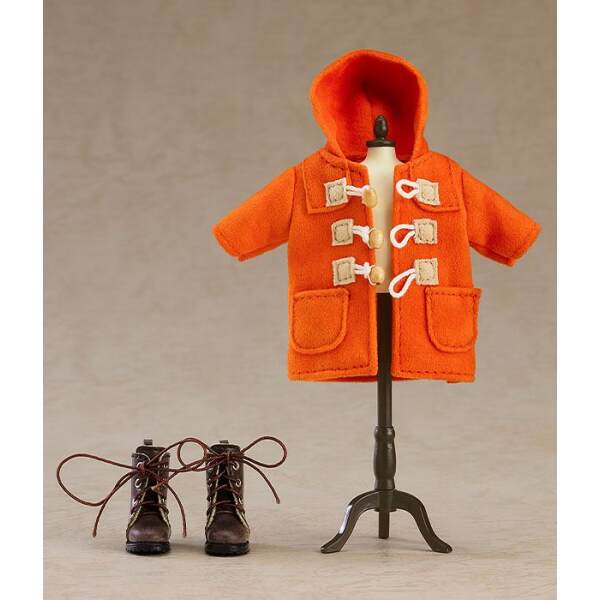 Accesorios para las Figuras Nendoroid Doll Warm Clothing Set Orange Boots & Duffle Coat Original Character - Collector4u.com