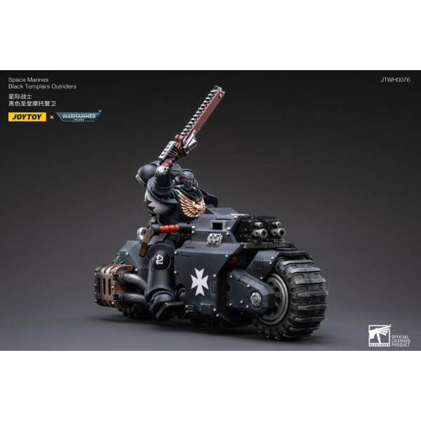Vehículo Black Templars Outrider Bike Warhammer 40k 1/18 22 cm - Collector4u.com