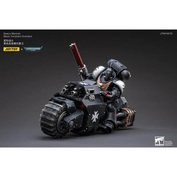 Vehículo Black Templars Outrider Bike Warhammer 40k 1/18 22 cm - Collector4u.com