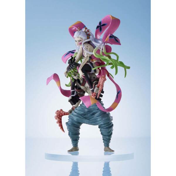 Estatua ConoFig Daki and Gyutaro Demon Slayer: Kimetsu no Yaiba 20 cm - Collector4u.com